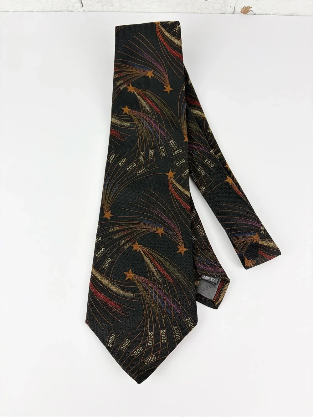 Robert Talbott 2000 Y2K Celestial Silk Mens Neck Tie